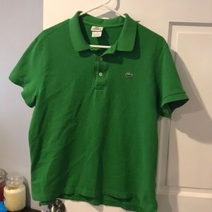 Lacoste men’s green Polo